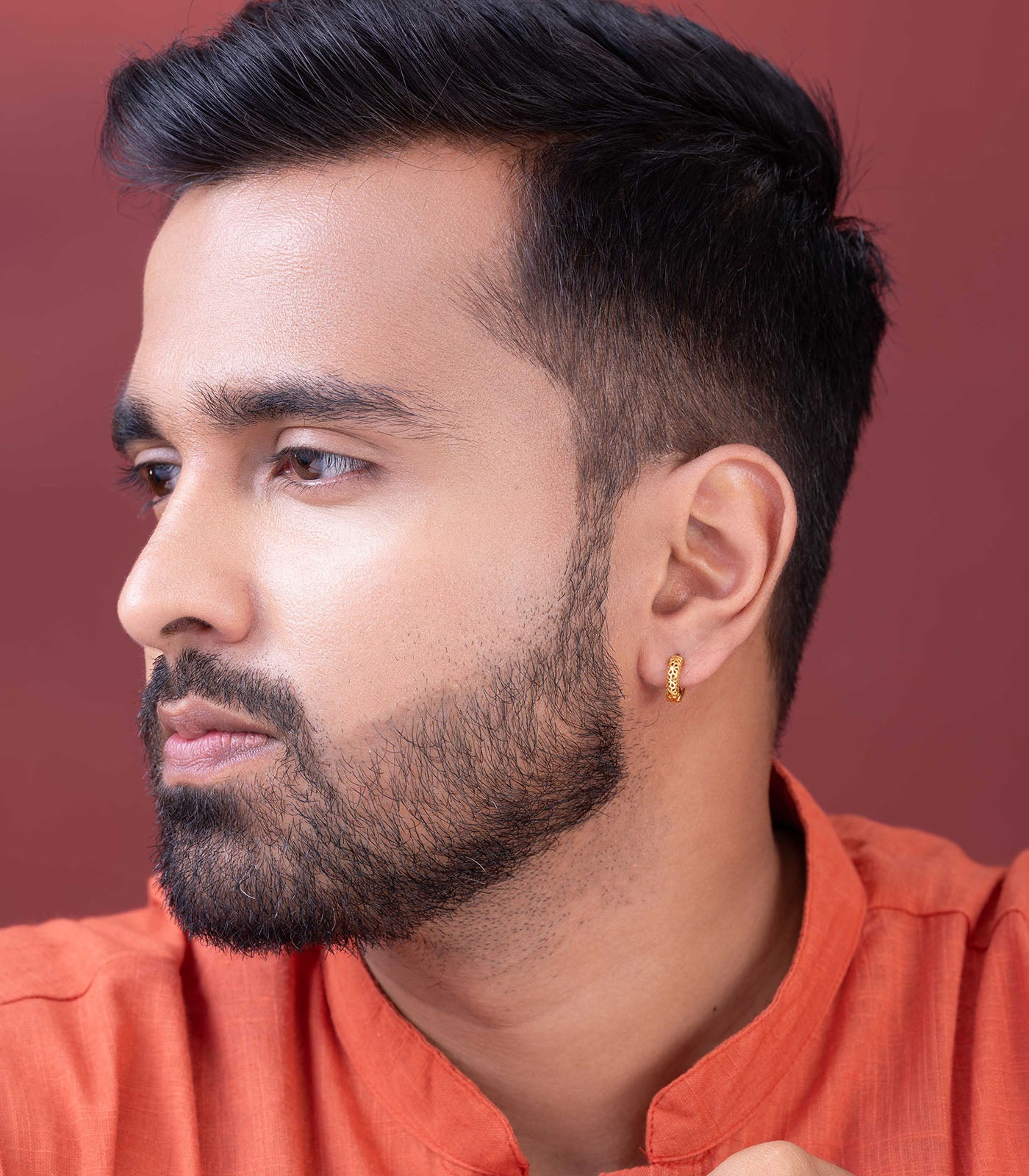 Geometric Cutwork Gold Bali