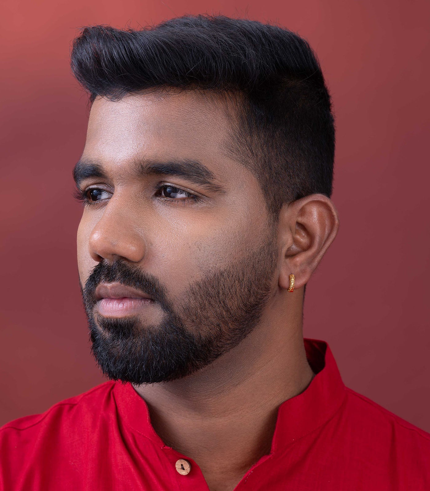 Floral Cutwork Gold Bali