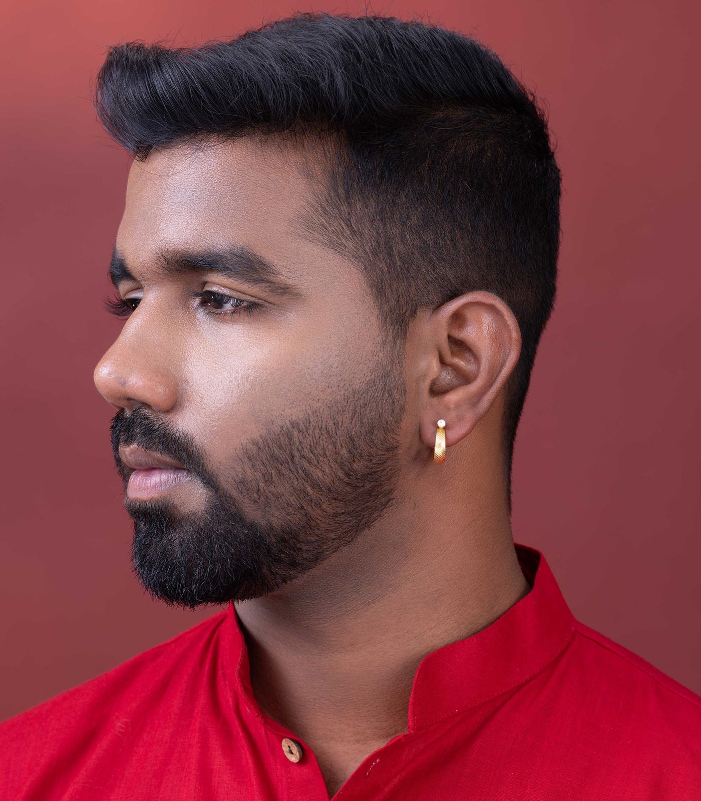 Elegant Textured Gold Bali