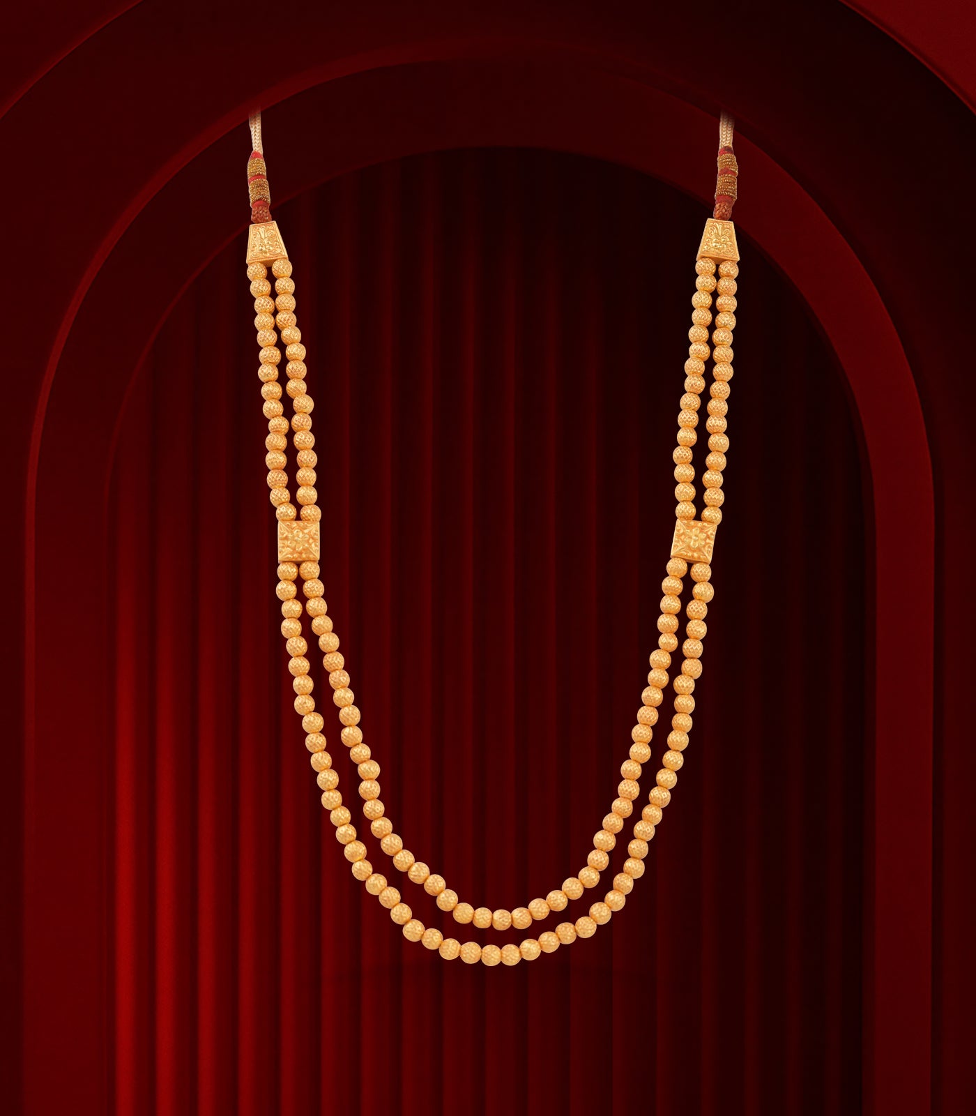 Spherical Dual Layer Necklace