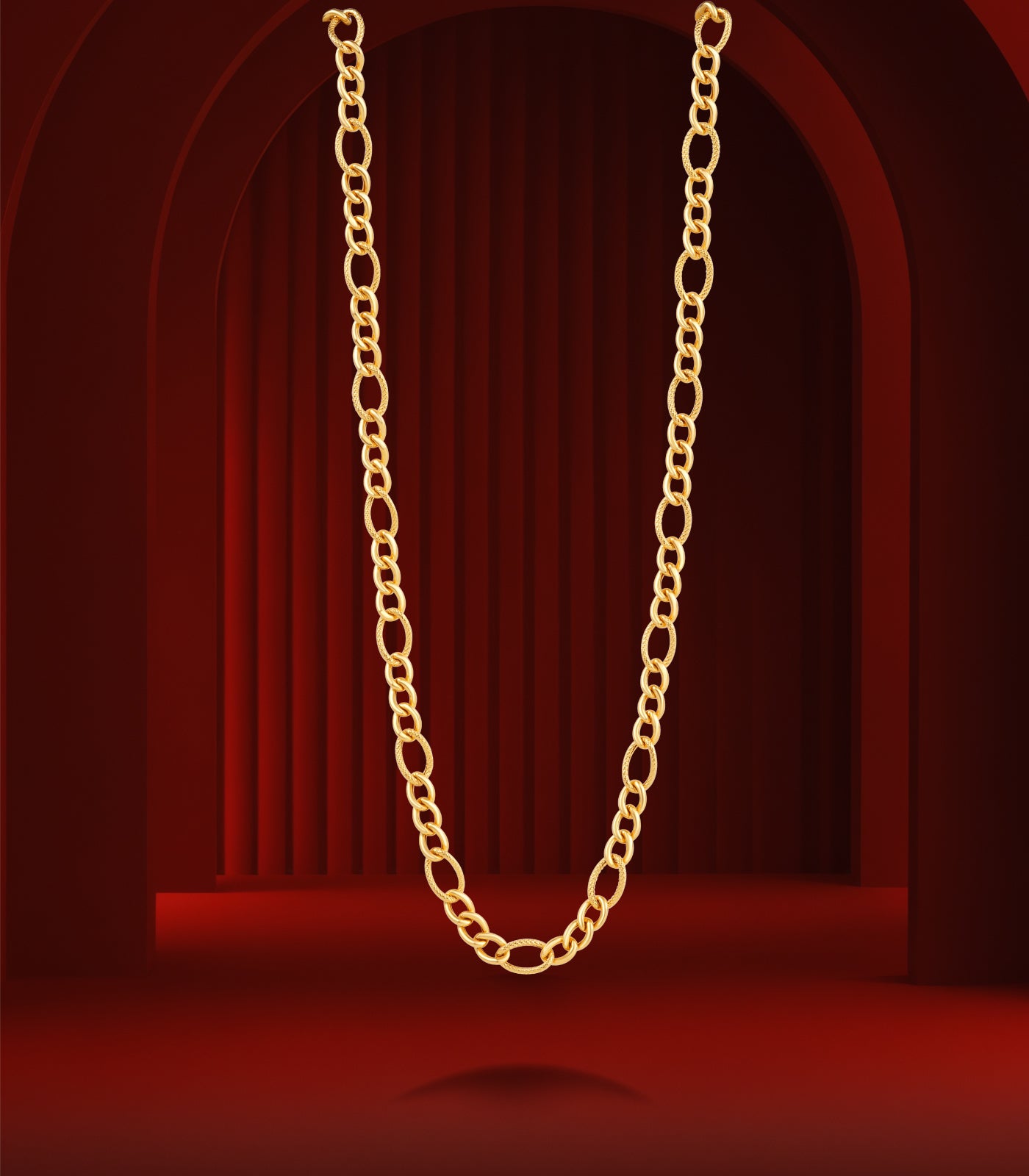 Classic Oval Link Gold Chain