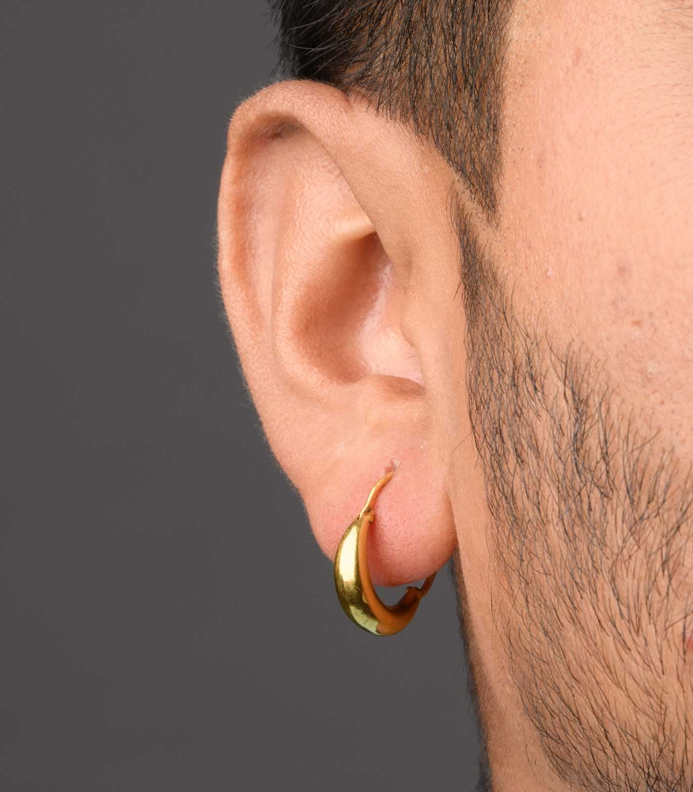 Jewellery Sone Ki Bali Kan Ki Golden Gold Bali Earrings At ₹ 5500