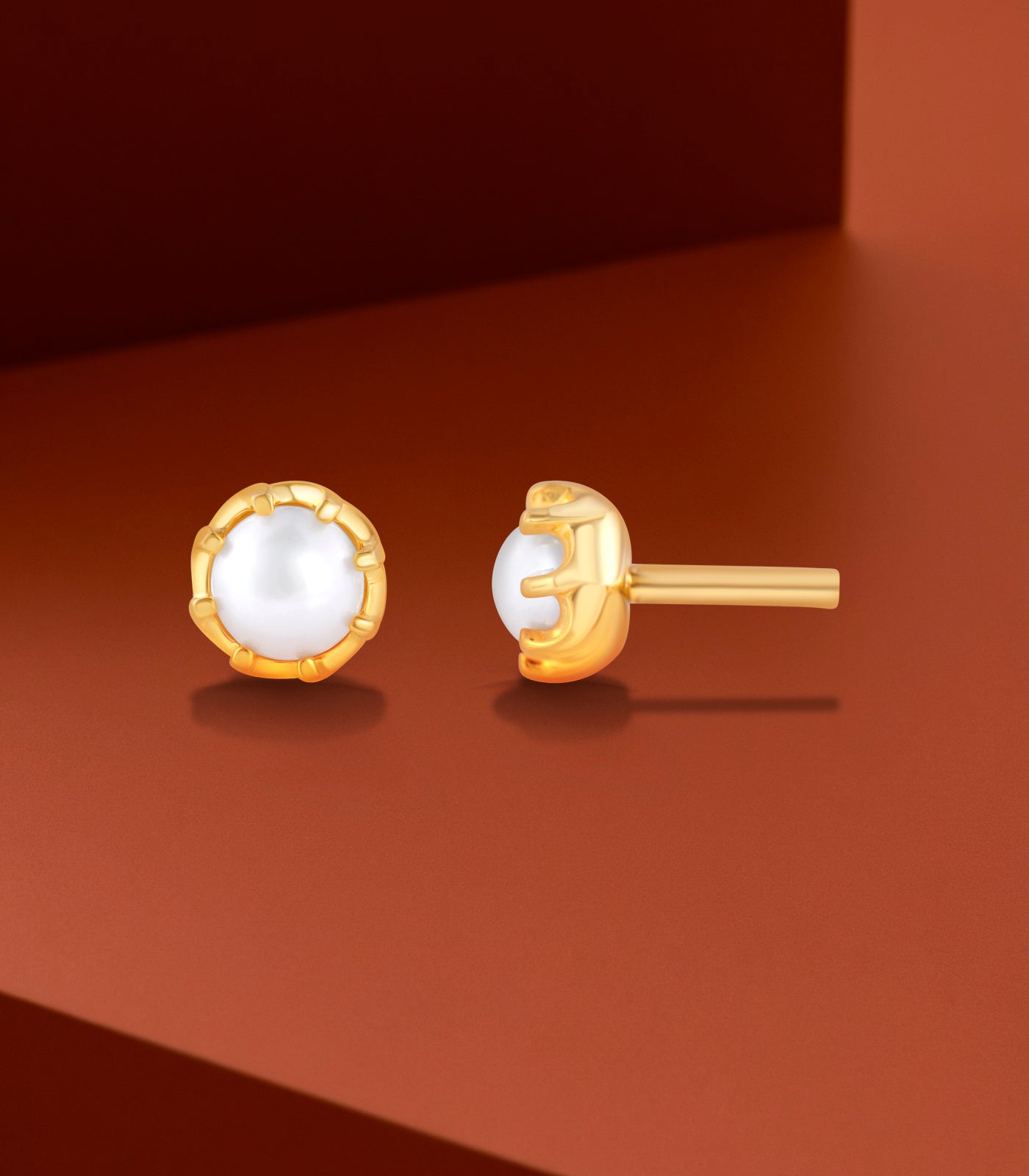 Halo Pearl Studs