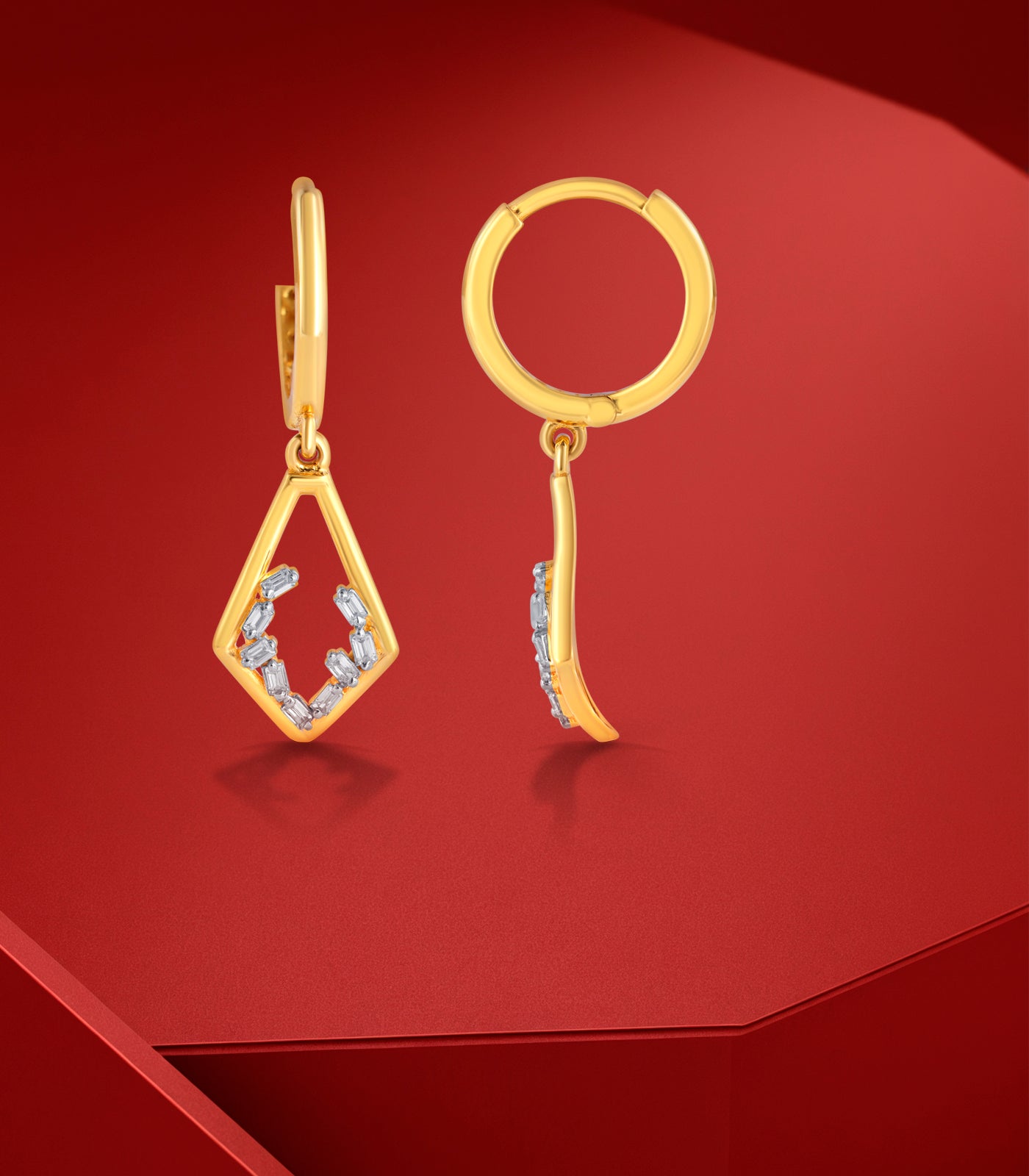 Aurelia Spark Gold Earrings