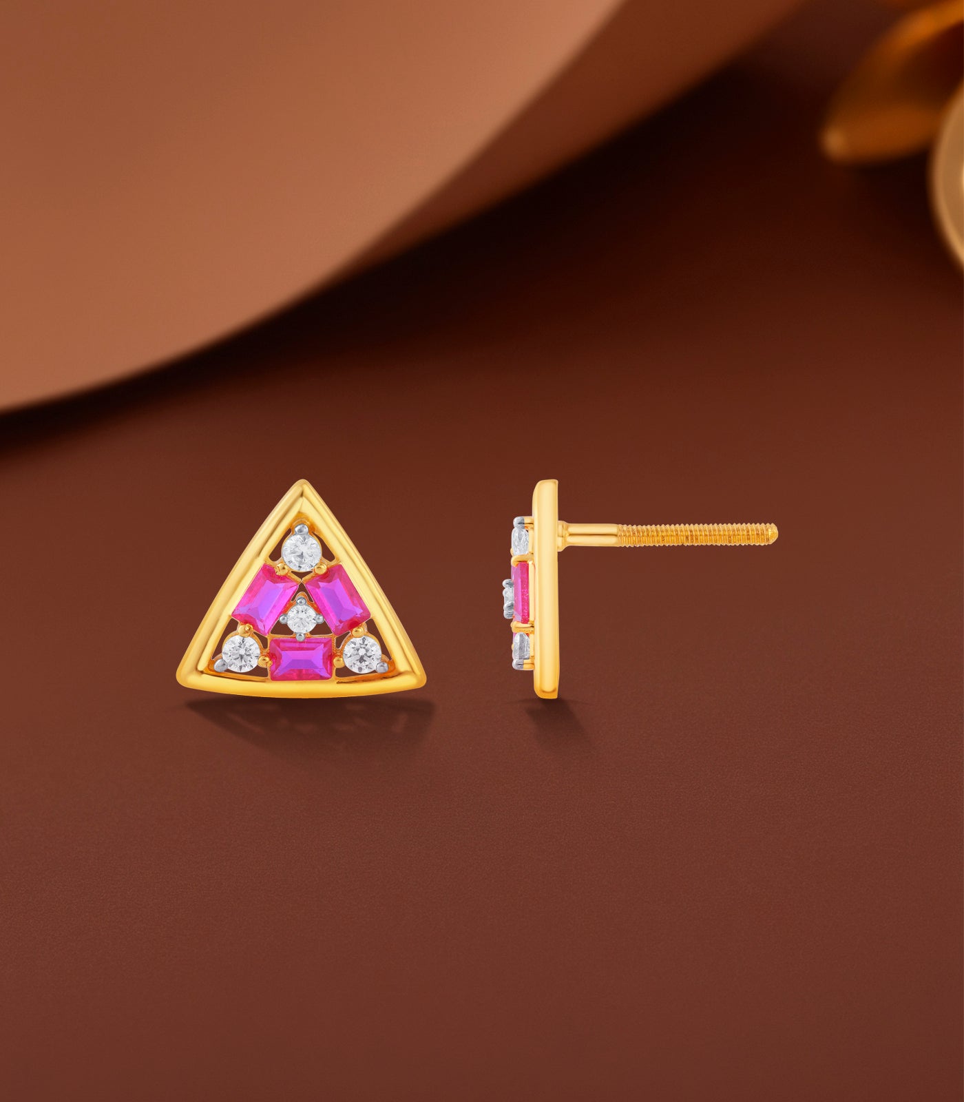 Pink Triangle Gold Tops