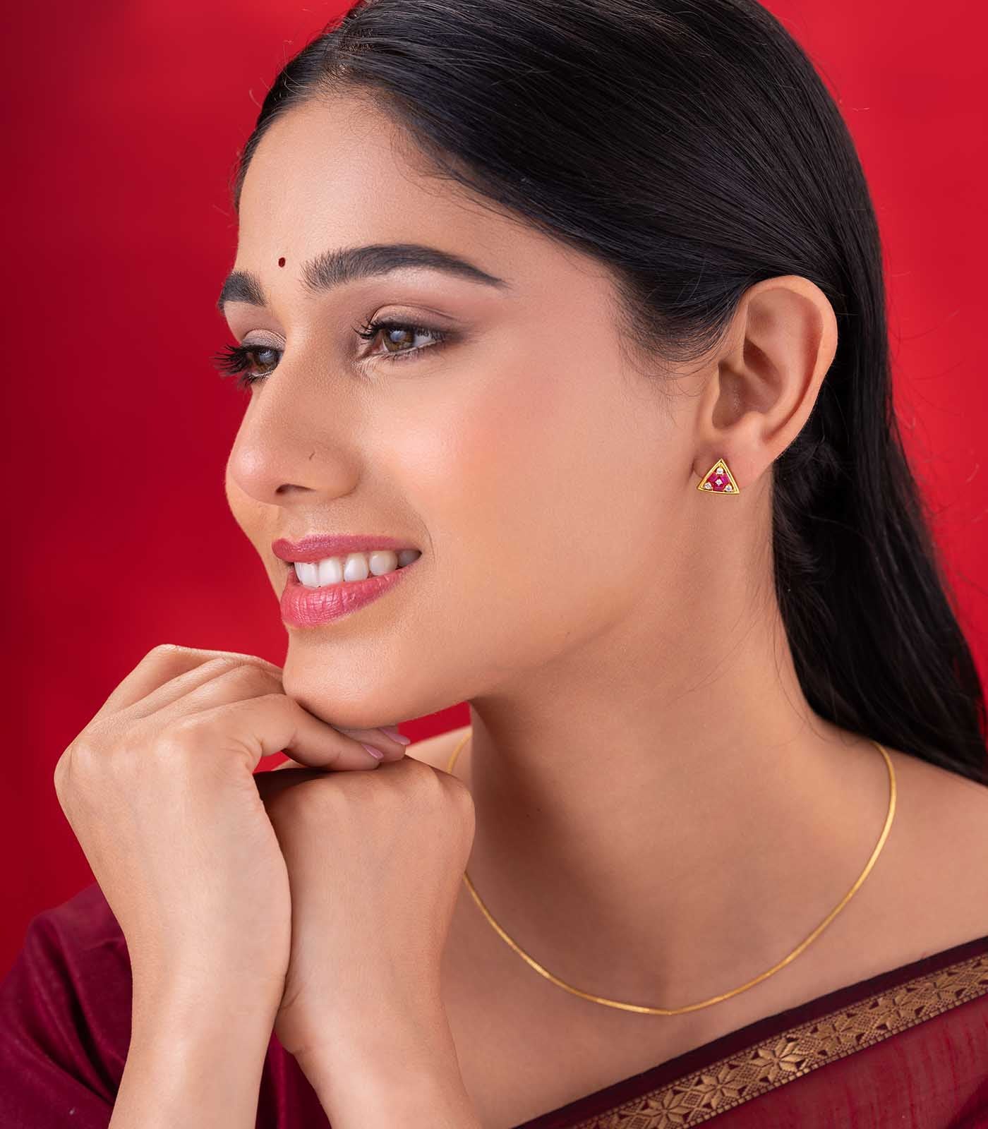 Pink Triangle Gold Tops