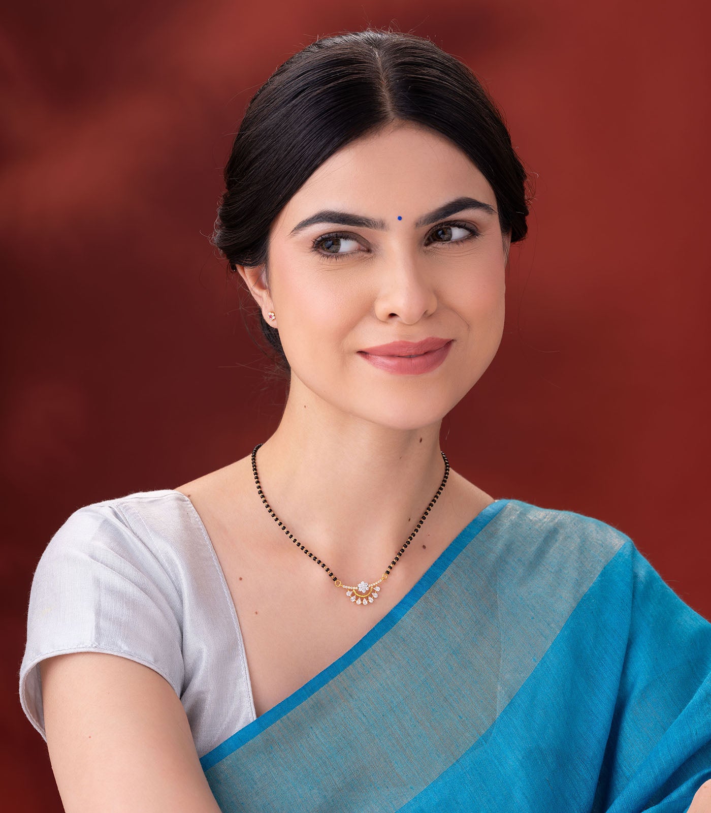 Blossom Star Pendant Mangalsutra