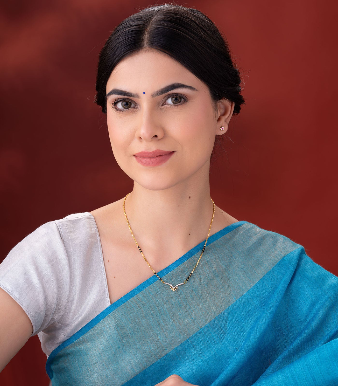 Linear Five Star Mangalsutra