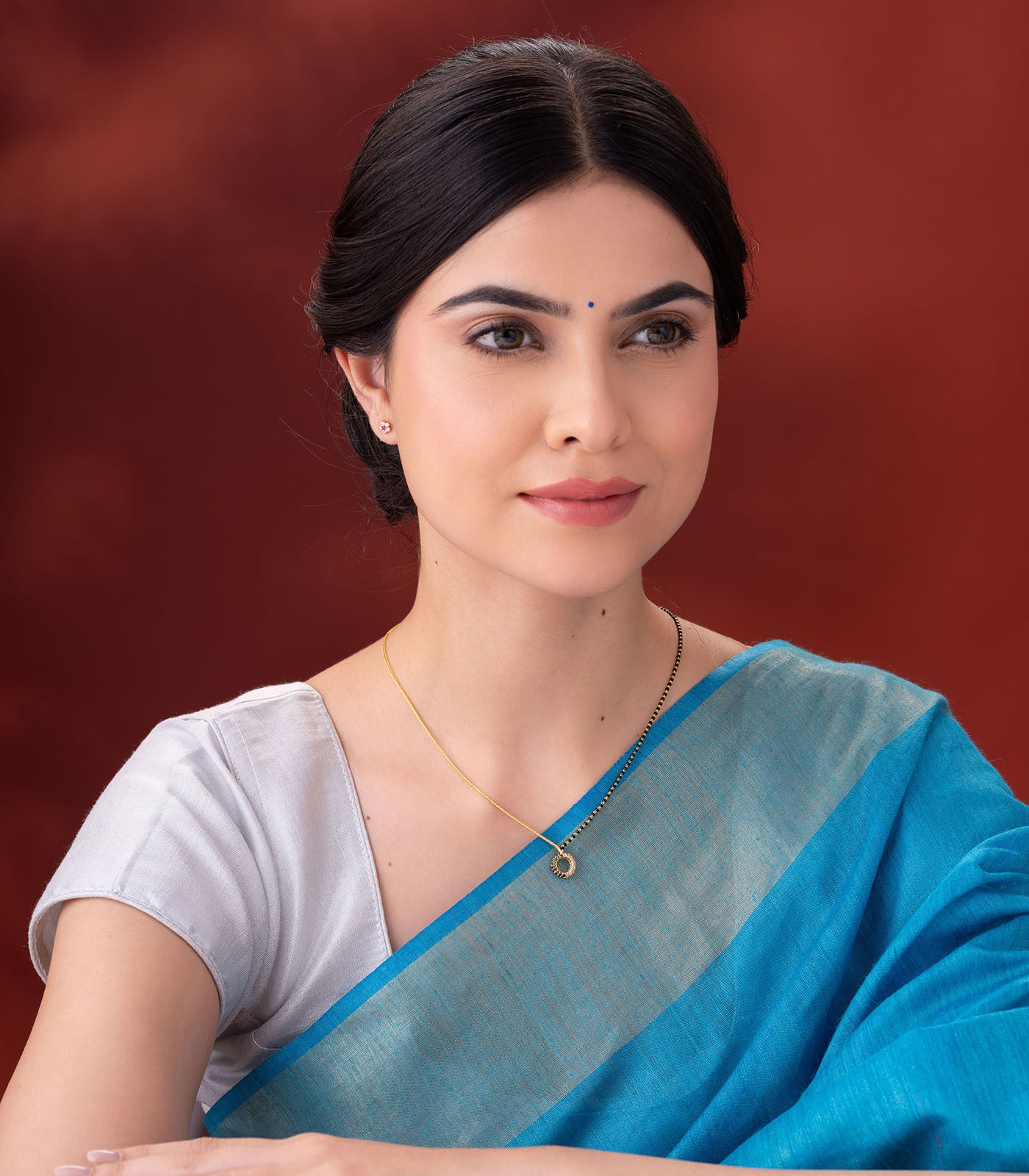 Loop single beaded Mangalsutra