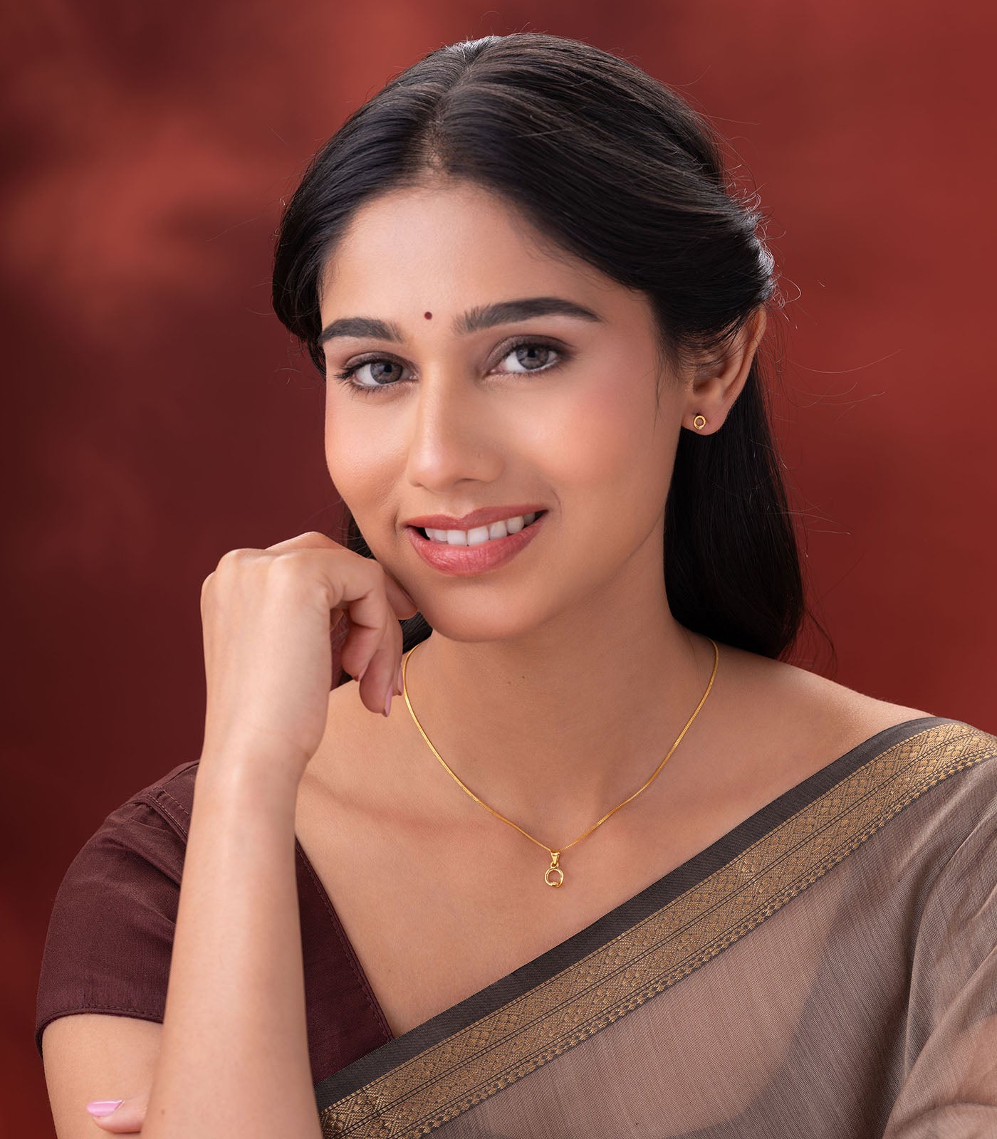 Single stud loop pendant set