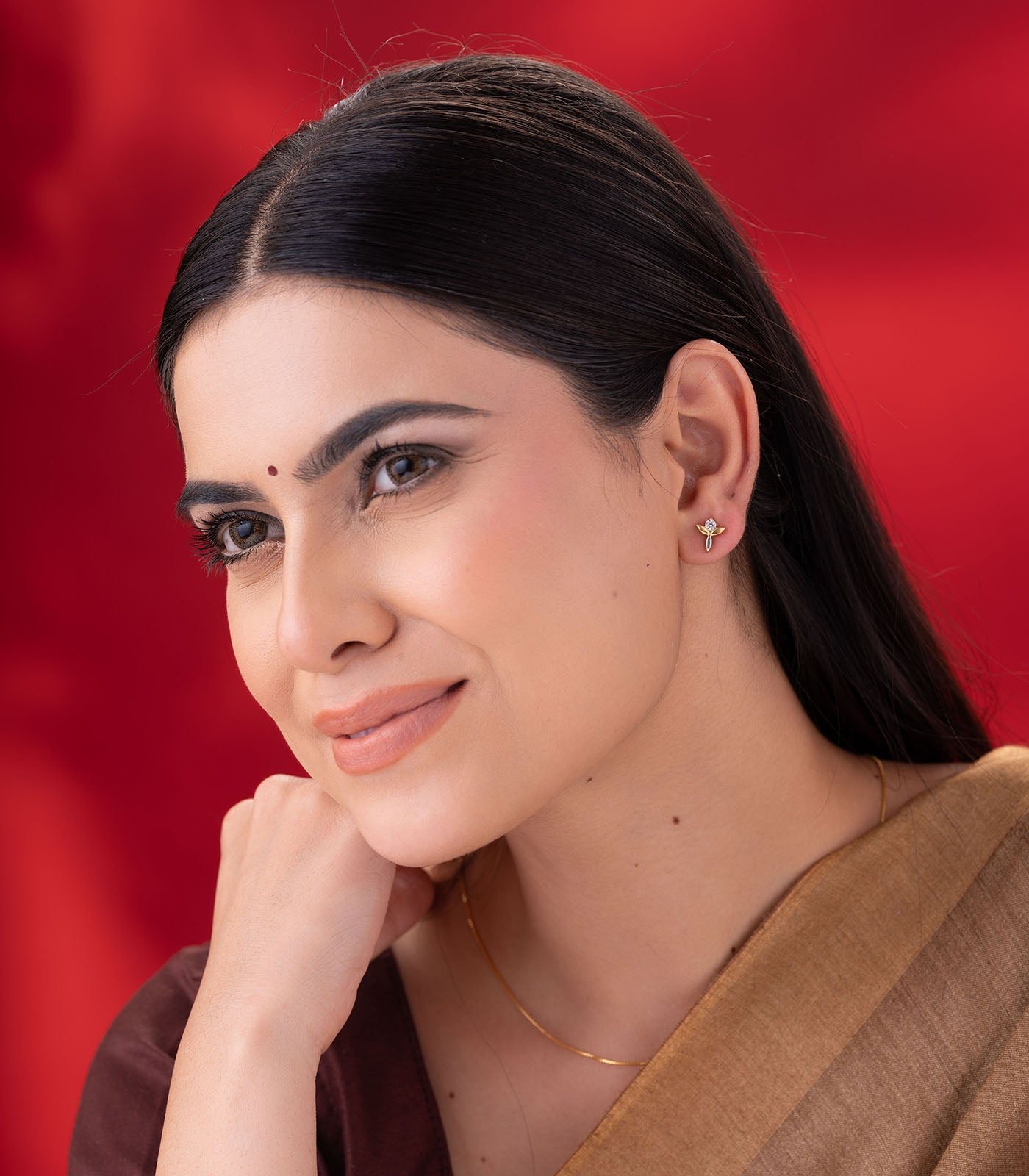 Bloomlight Gold Earrings