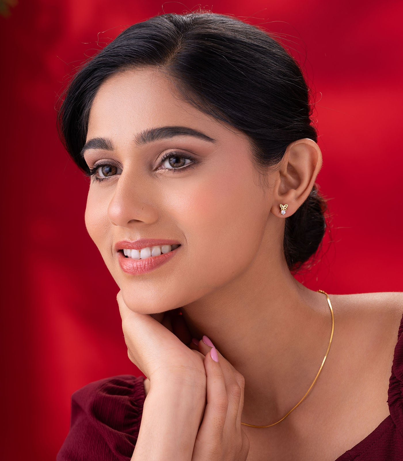 Flutter Grace Gold Tops