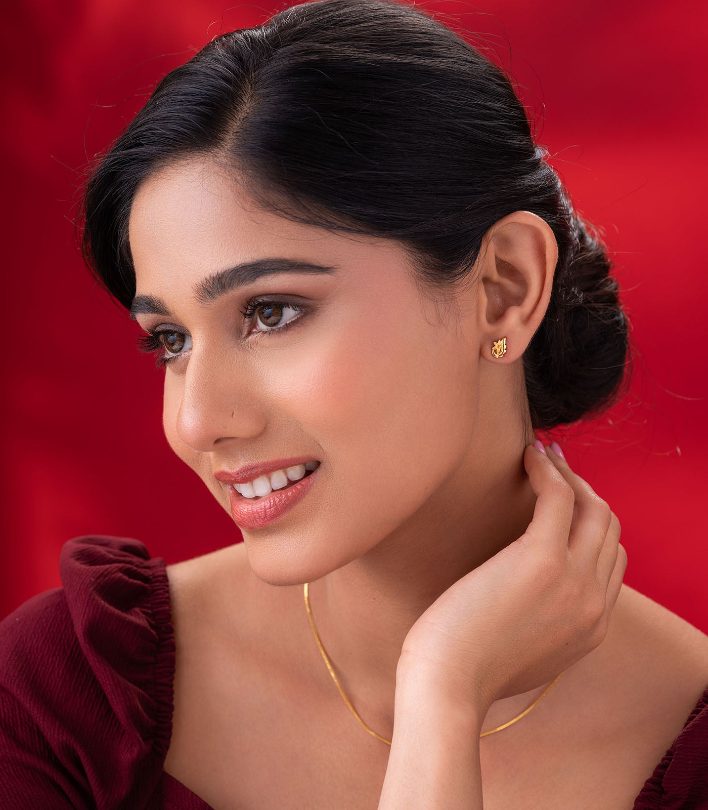 Floral Vine Gold Tops