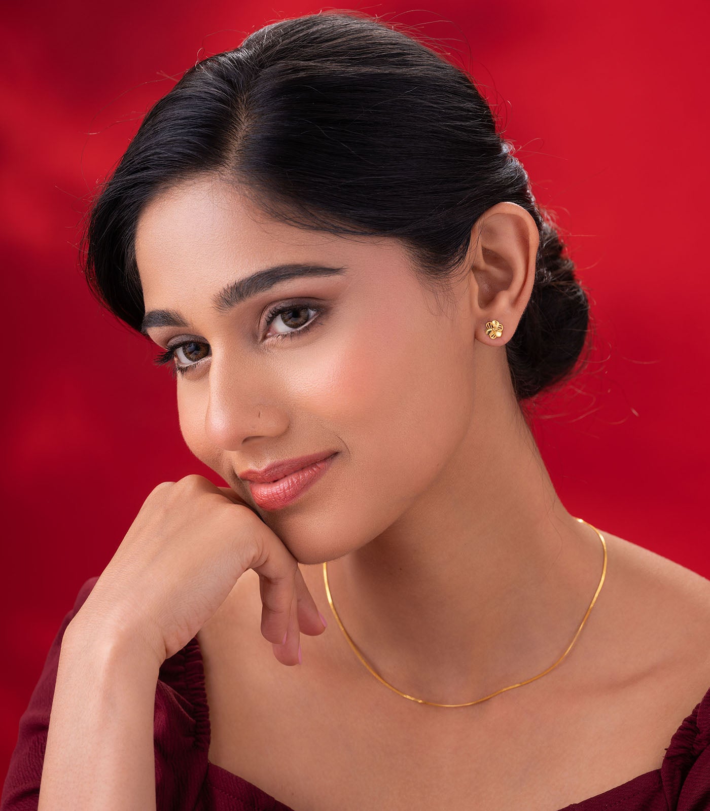 Bloom Petal Gold Tops