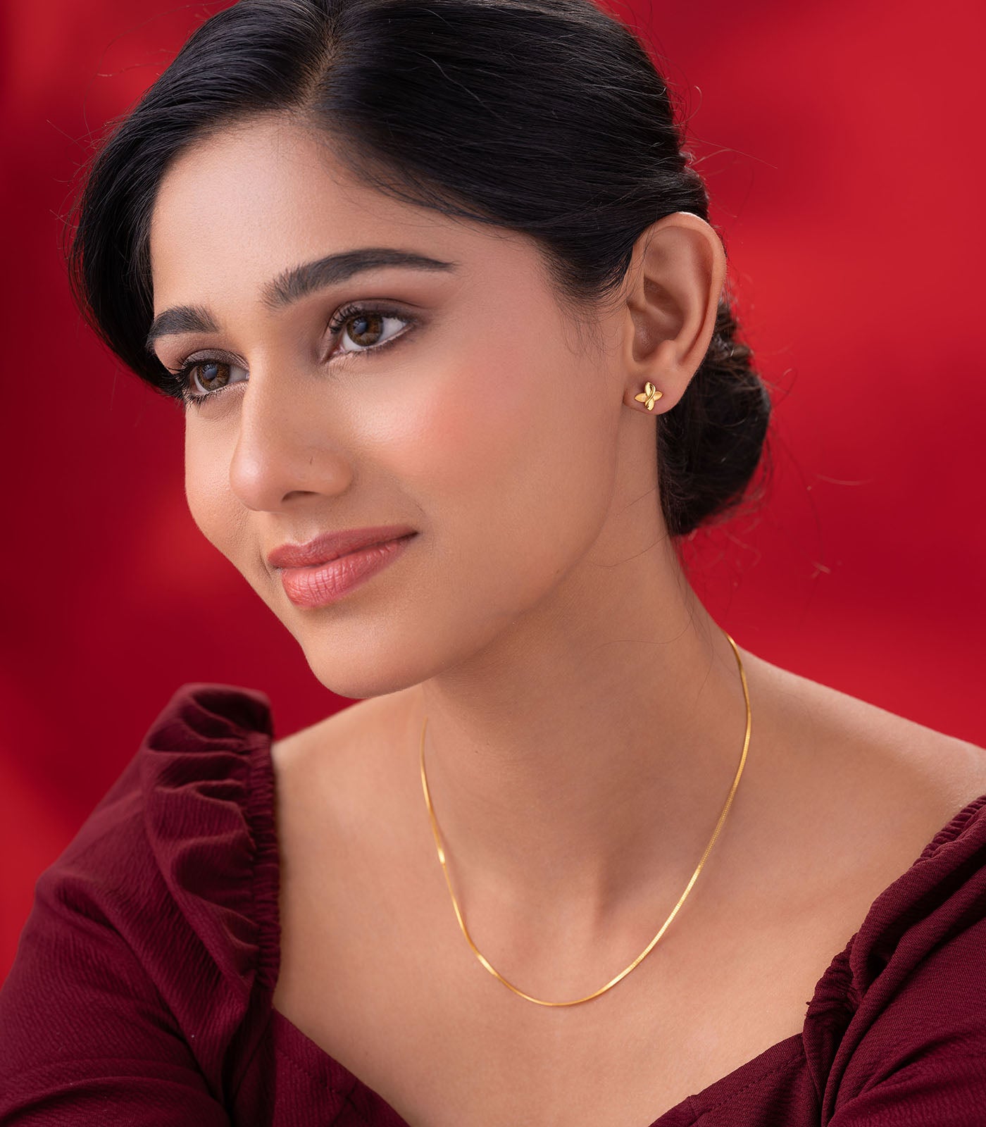 Petal Poise Gold Tops