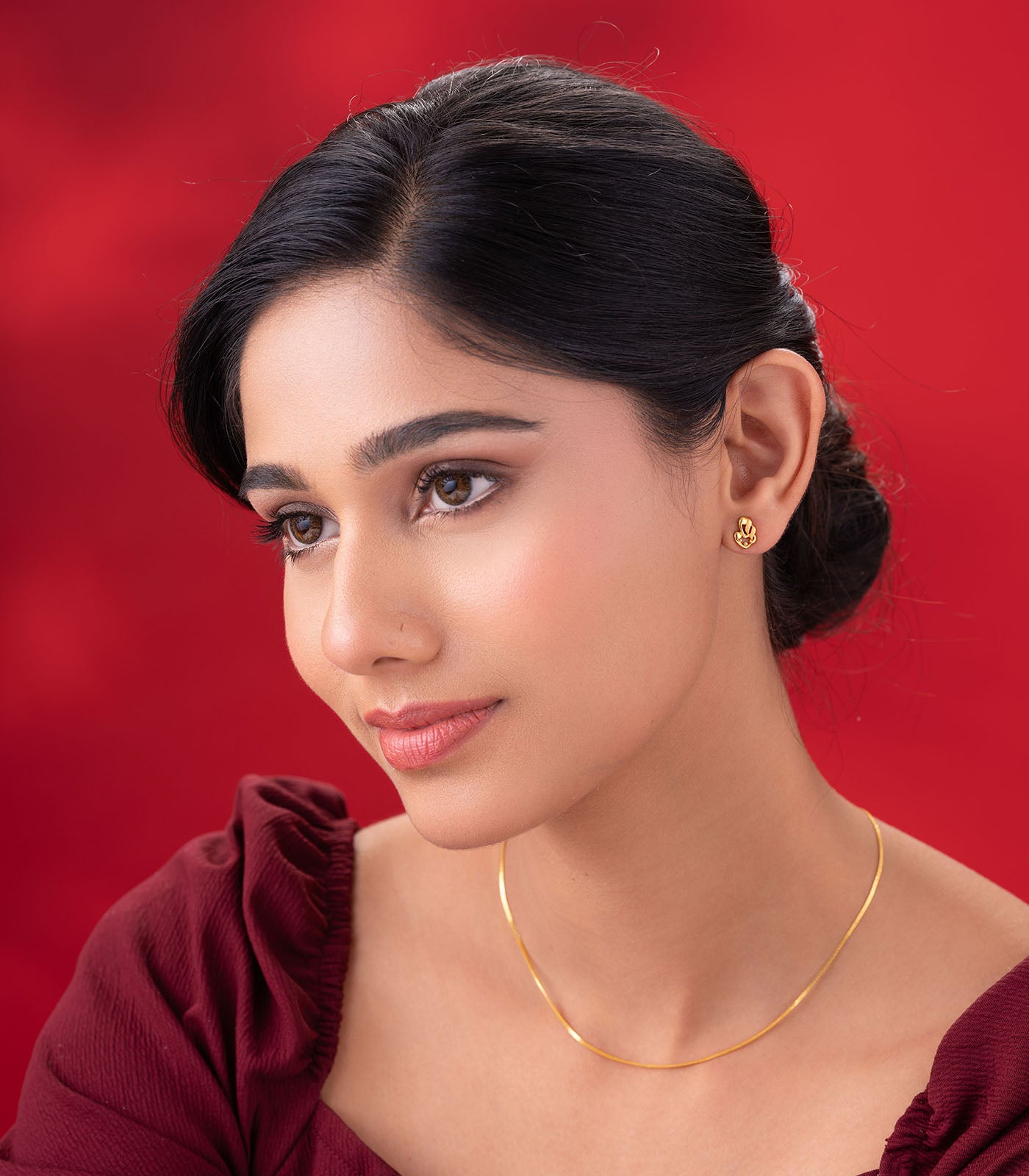 Paisley Charm Gold Tops