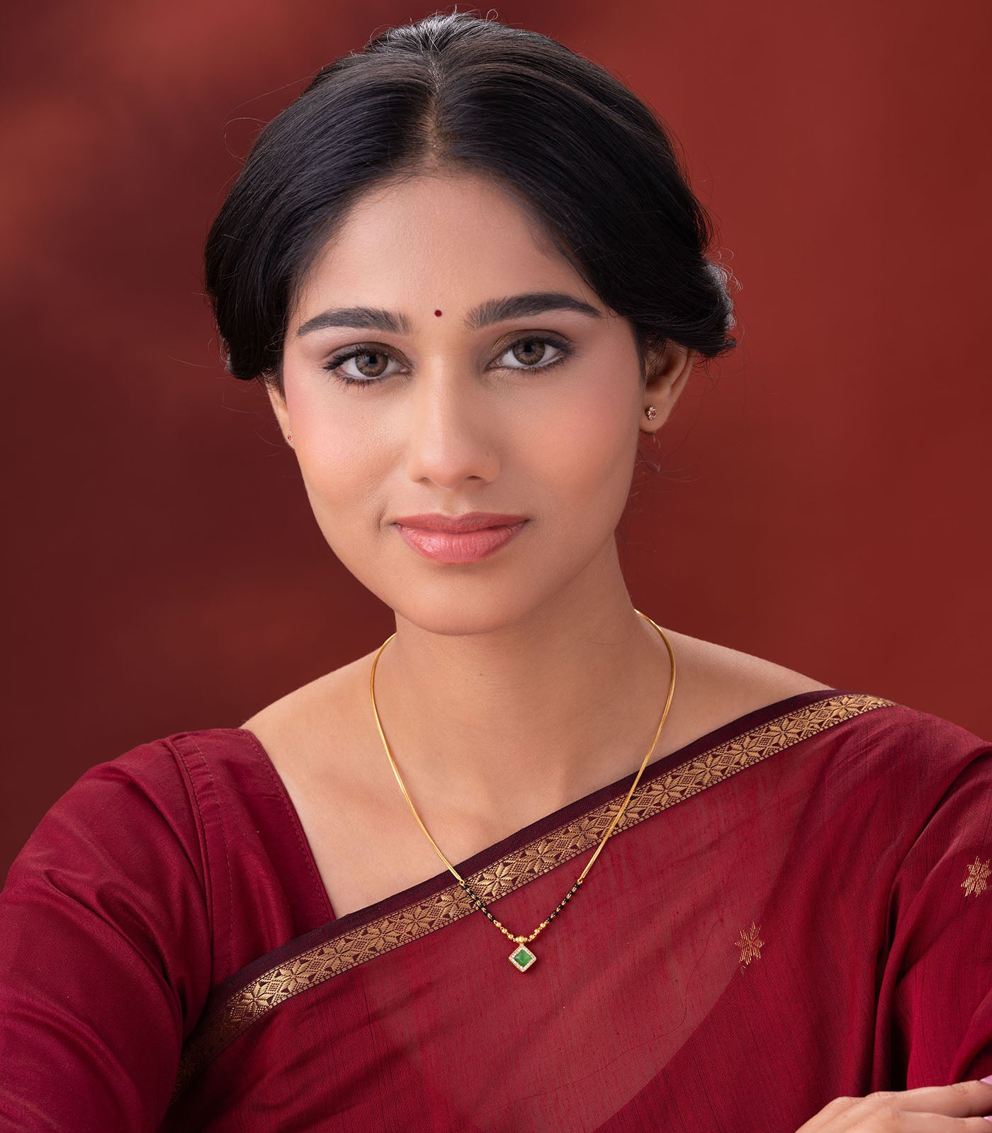 Square Glow Mangalsutra