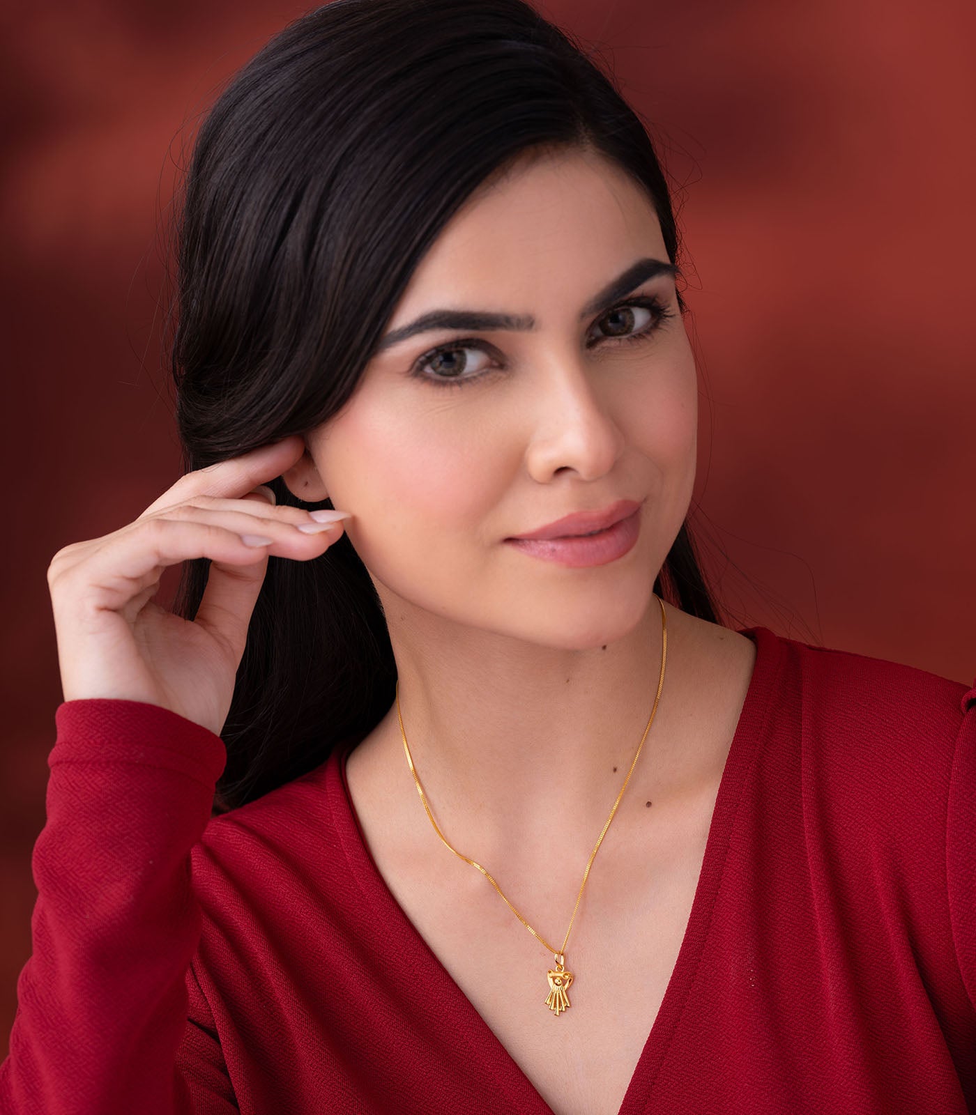 Guardian Angel Gold Pendant