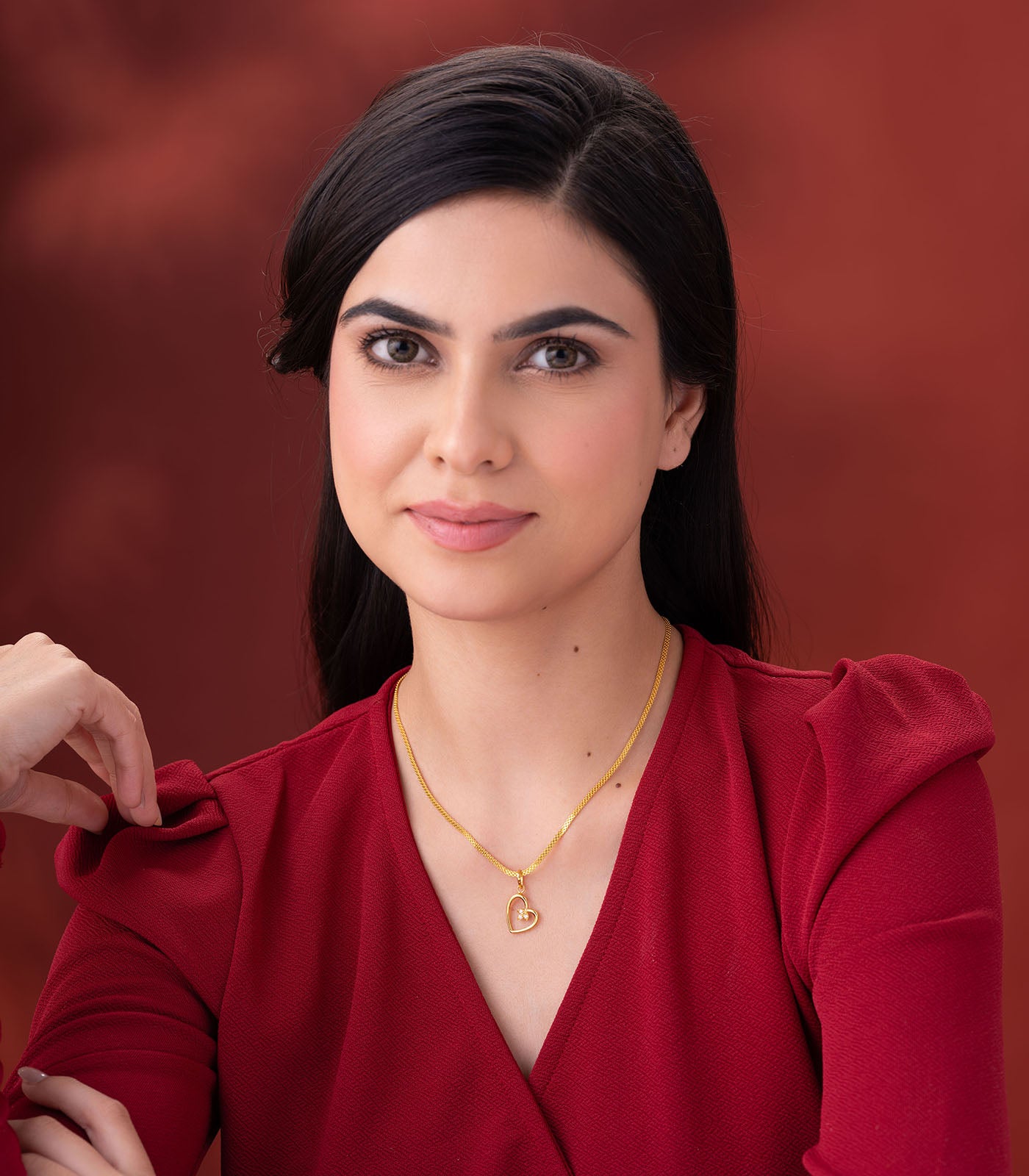 Eternal Heart Gold Pendant