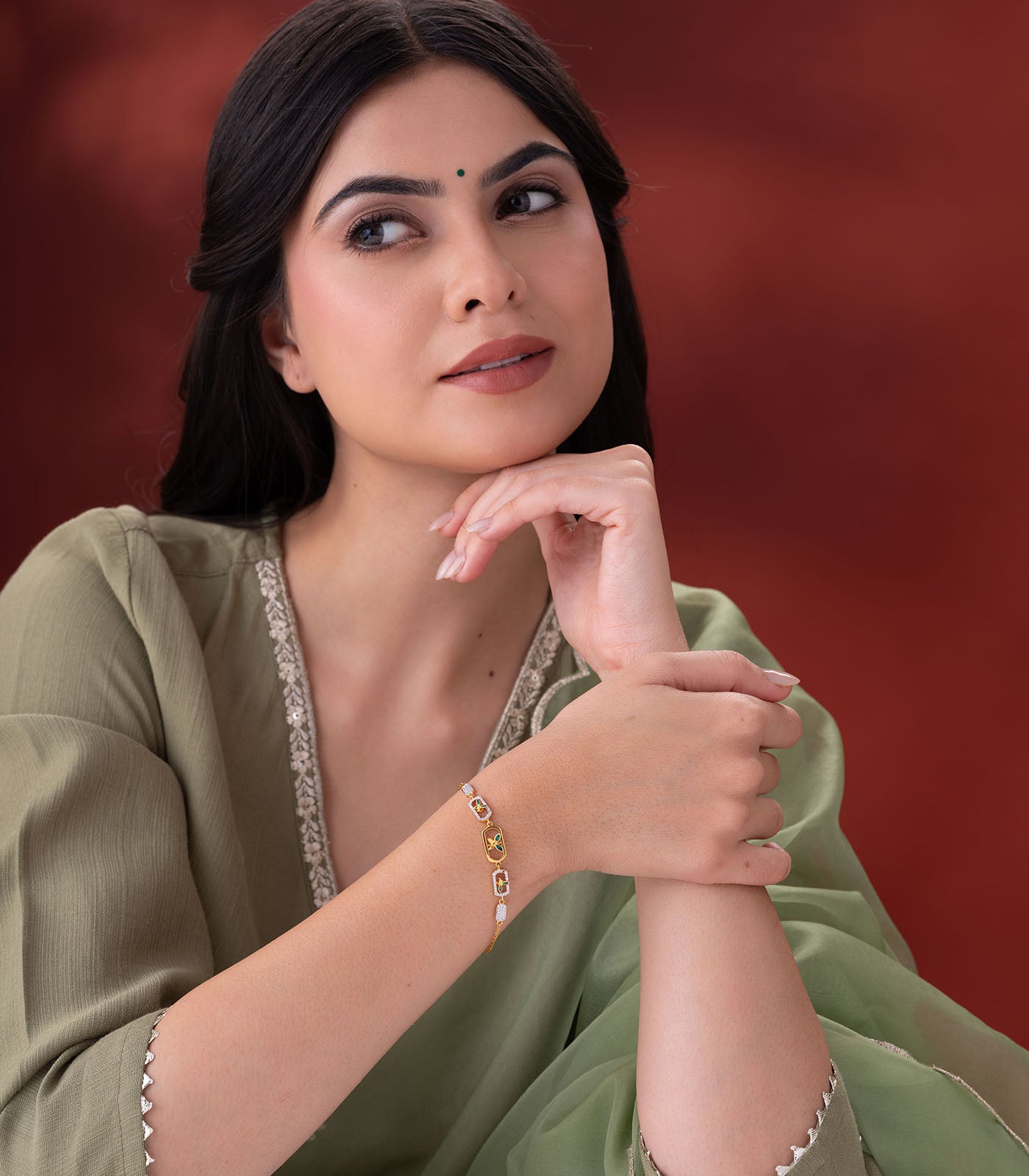 Butterfly Bliss Gold Bracelet