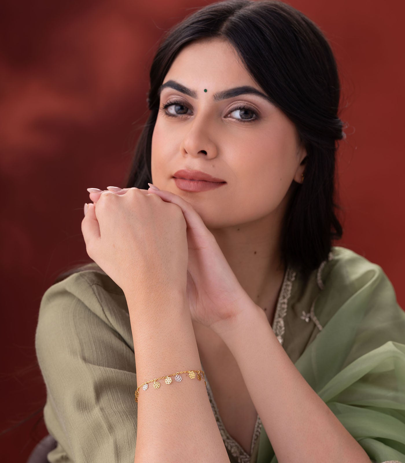 Golden Blossom Bracelet