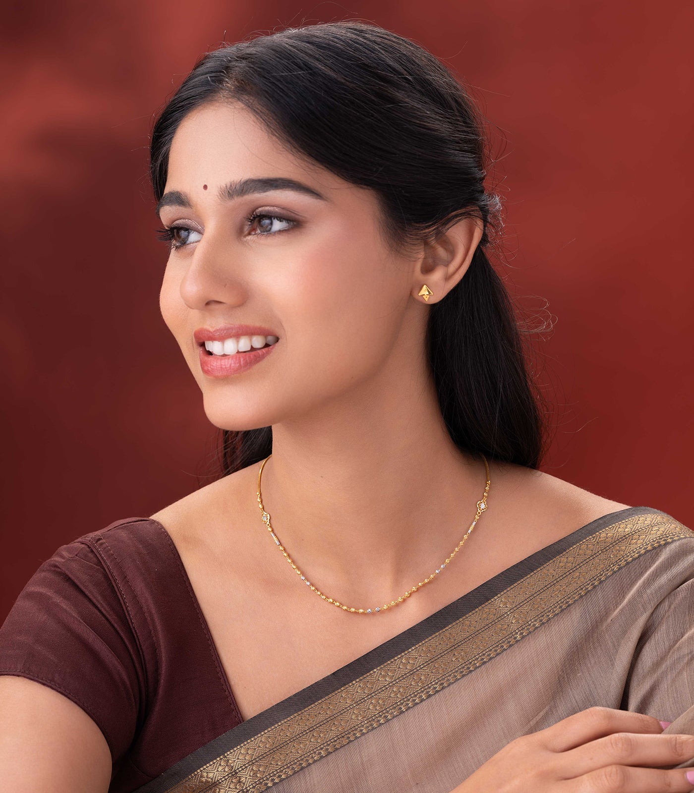 Dual-Tone Goph Necklace