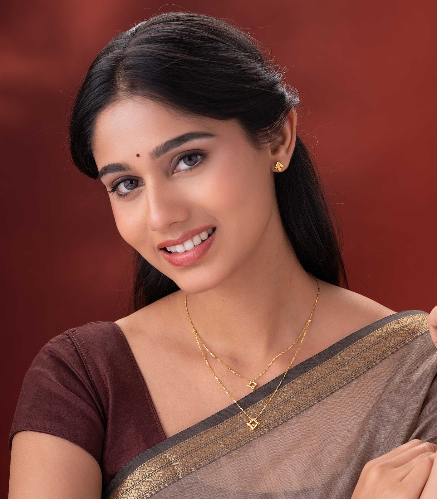 Eternal Square Goph Necklace