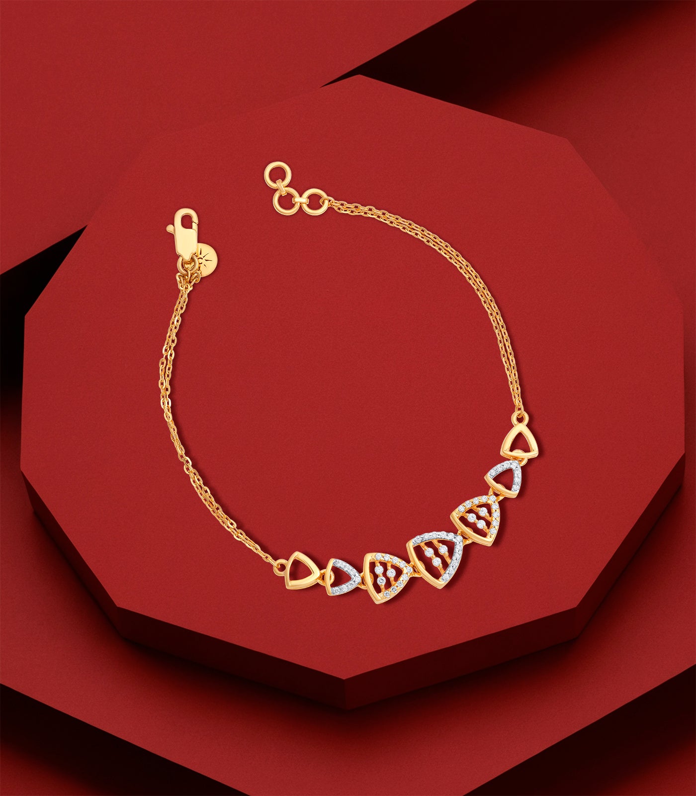 Golden Prism Bracelet