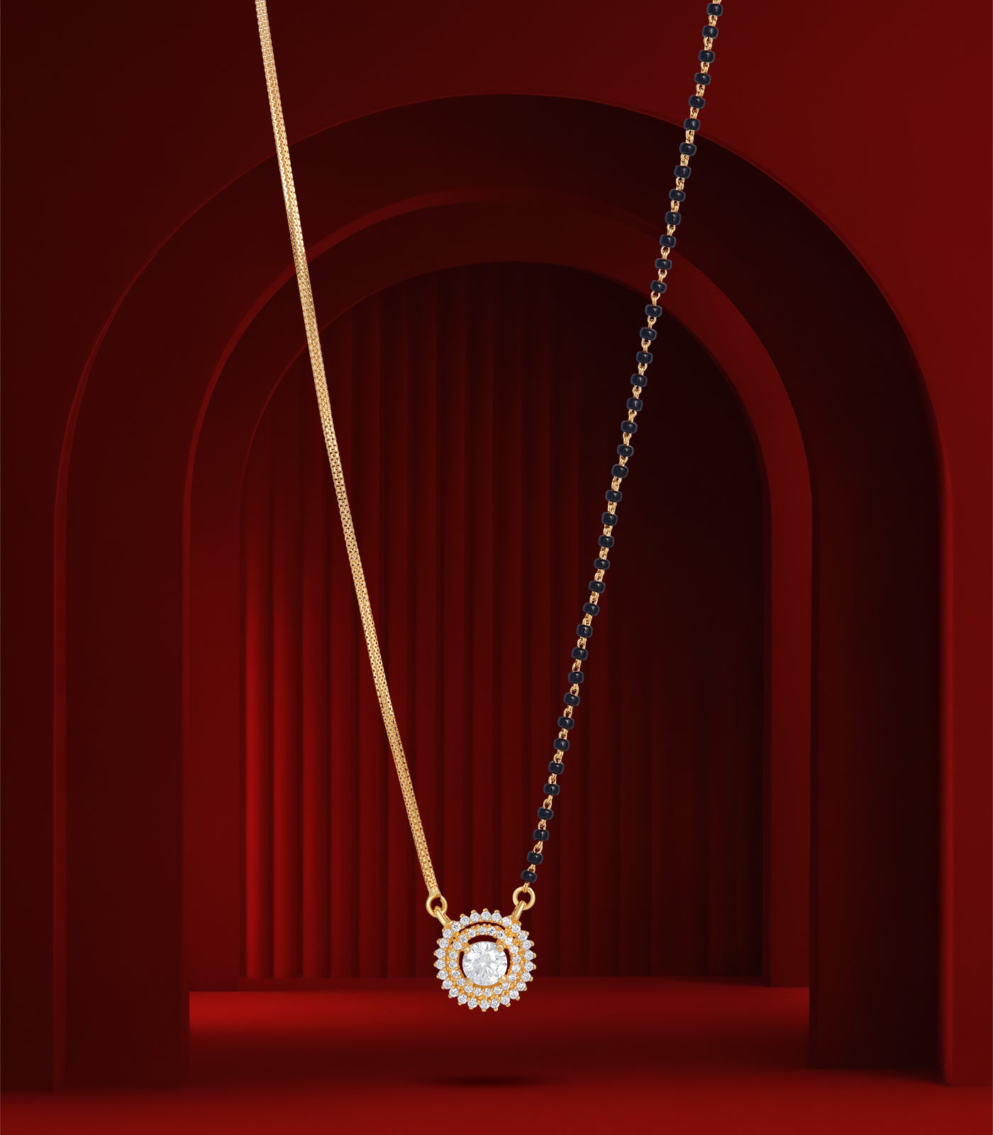 Aura Gold Mangalsutra