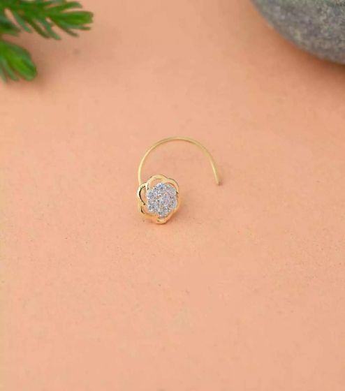 14K Gold Nose Ring Hoop – Hoops By Hand-saigonsouth.com.vn