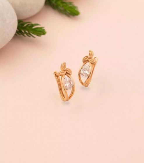Copper And Brass Golden One Gram Jhumki Design Gold Plated Earring With Ring,  Occasion: Party, Size: Long at Rs 994/pair in Mumbai