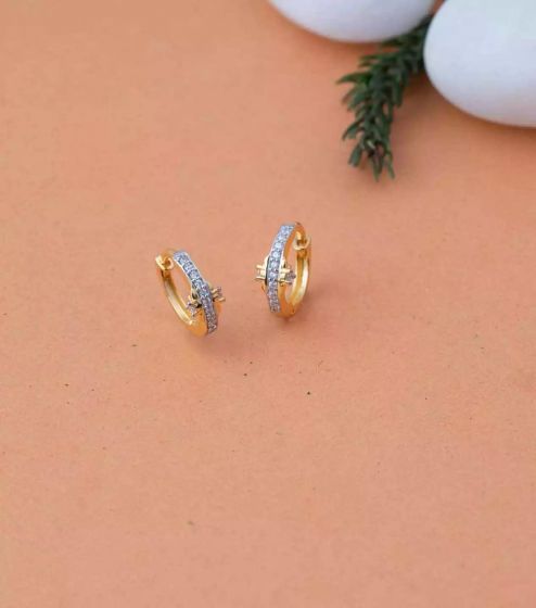 Amazon.com: 14k Gold Filled Huggie Hoop Earrings Set Small Gold Hoop  Earrings Hypoallergenic Dainty Tiny Cartilage Earrings Minimal Chunky Cuff  Earrings For Women: Clothing, Shoes & Jewelry