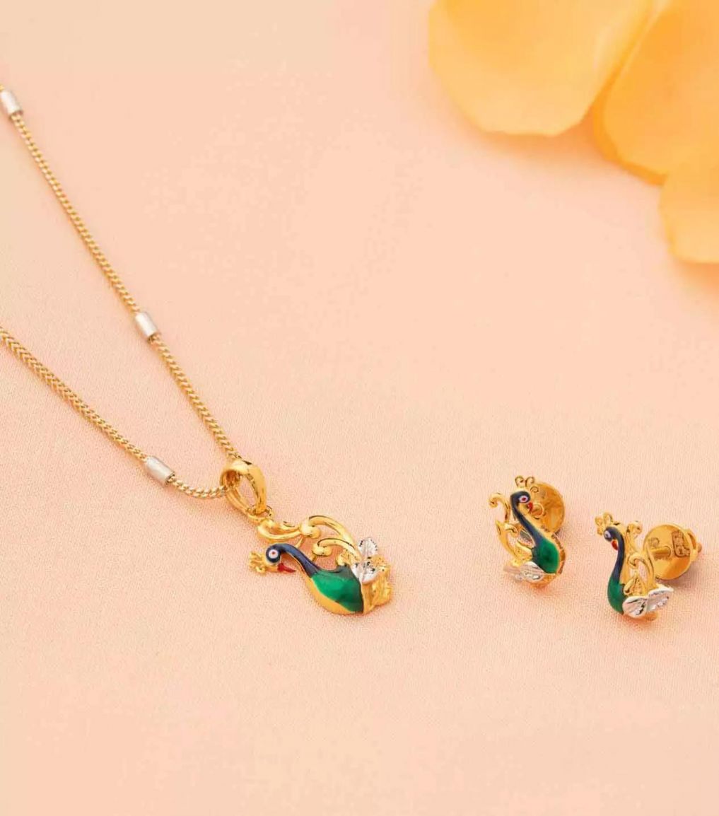 18K Gold Pendant And Earring Set For Women Necklace, Pendant, And Earrings  Perfect For Weddings, Parties, Or Gifts In Dubai, India, Ethiopia, Africa,  Saudi Arabia Item 268P From Xvwed, $24.13 | DHgate.Com