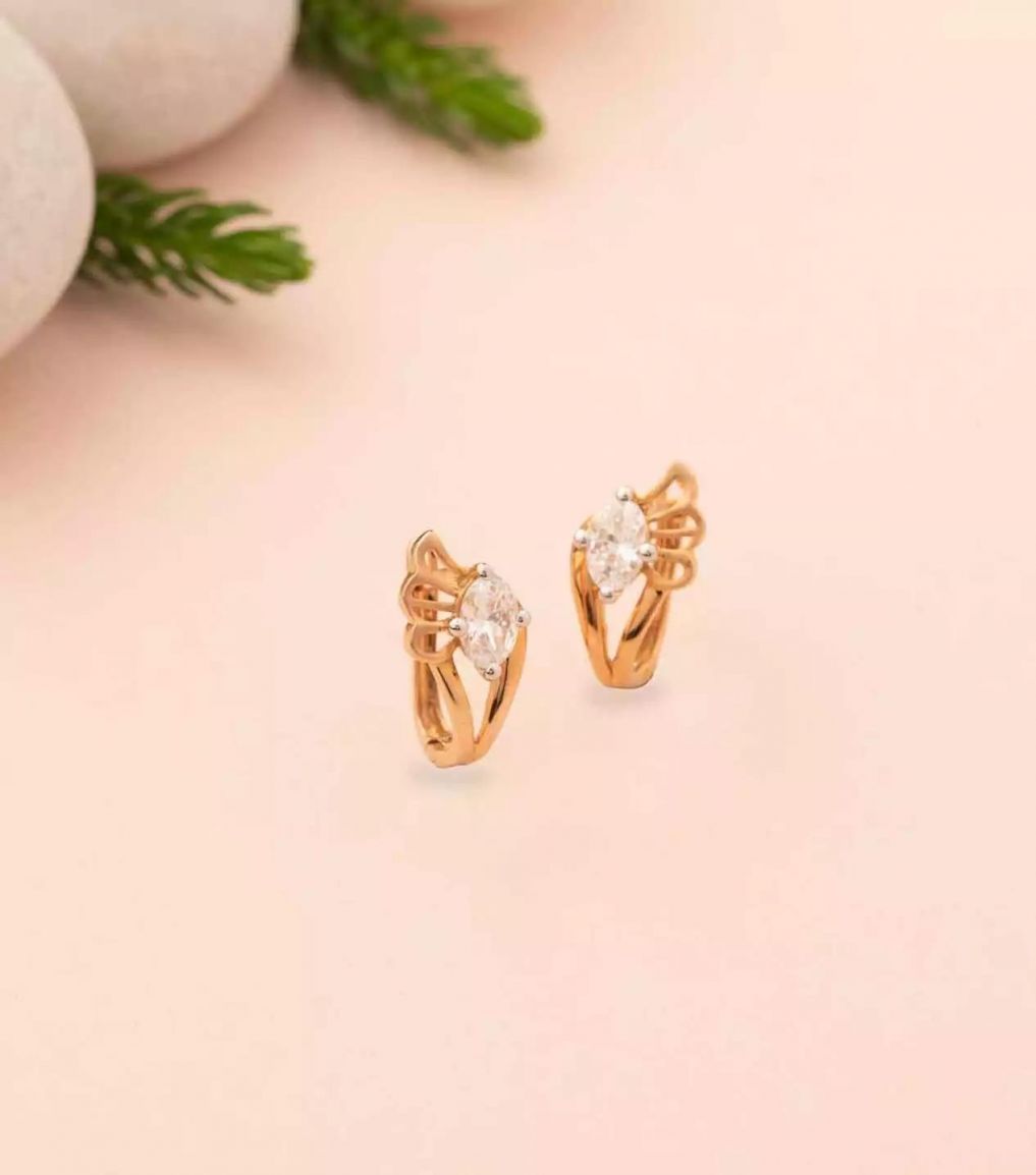 2 Grams Gold Earring Designs- [ New Collections ] • South India Jewels
