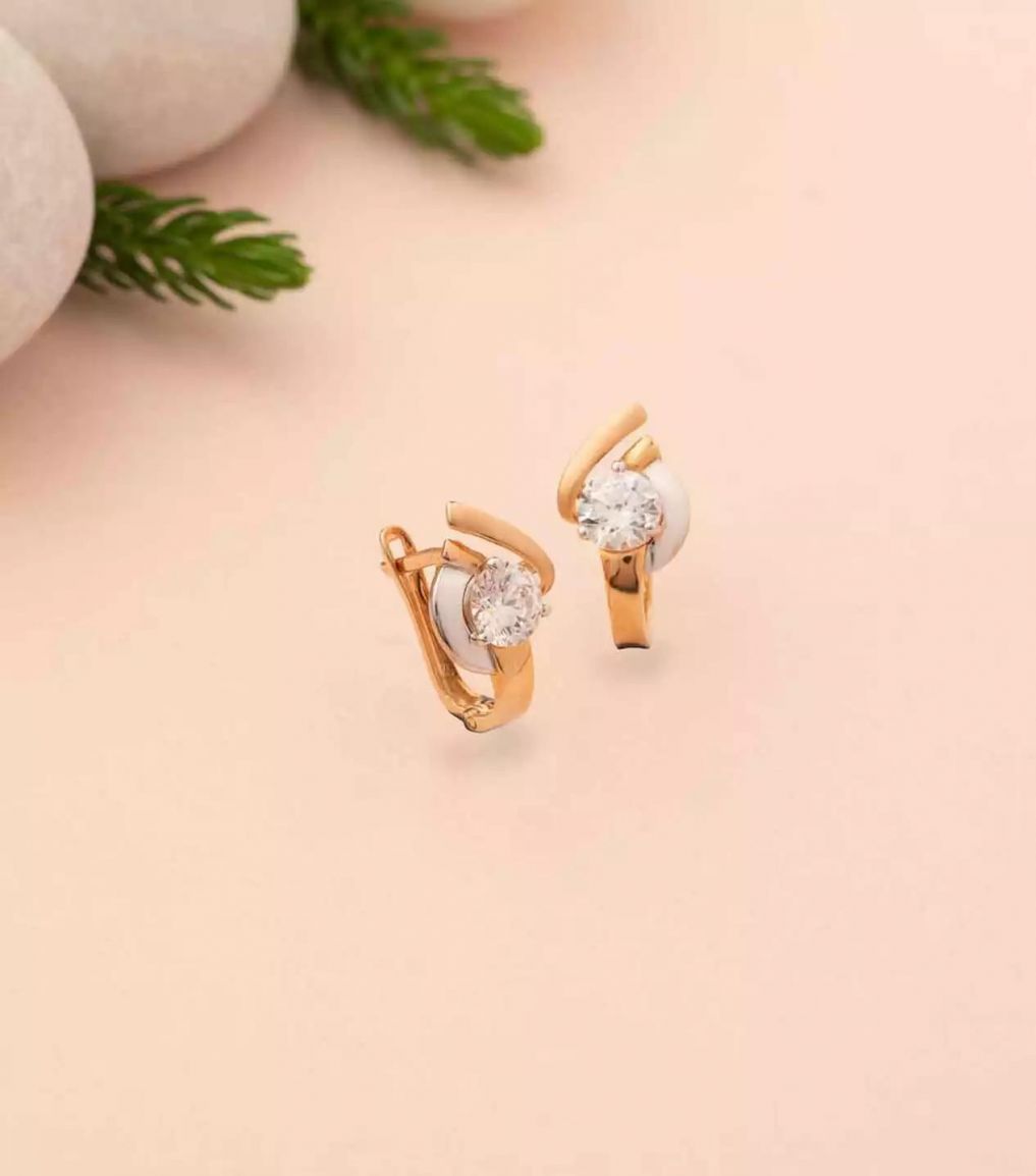 Chiara Luxury Gold Earrings | Aureum Collective
