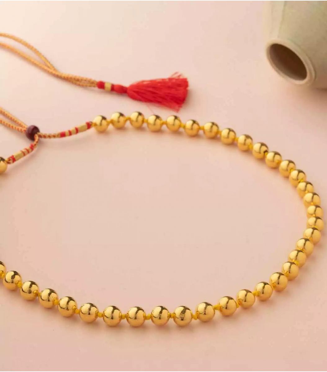 Gold Necklace-NEL927267